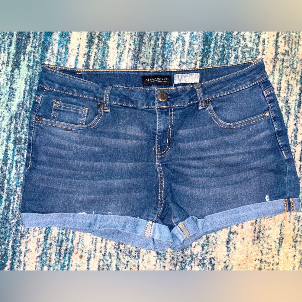 Size 12 Aeropostale Midi denim shorts